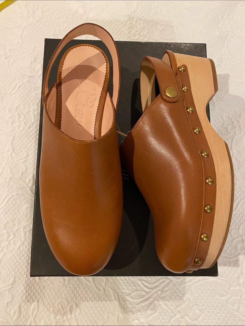 J CREW Clogs in Brown - Picture 2 of 10